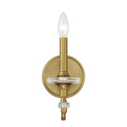Savoy House 9-1360-1-322 One Light Wall Sconce, Warm Brass (3)