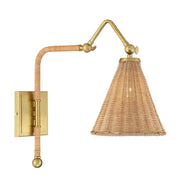 Savoy House 9-1499-1-322 One Light Wall Sconce, Warm Brass (4)