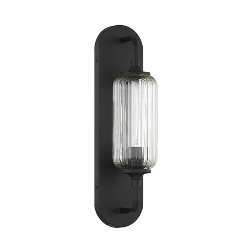Savoy House 9-3024-1-BK One Light Wall Sconce, Matte Black (2)