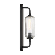 Savoy House 9-3024-1-BK One Light Wall Sconce, Matte Black (5)