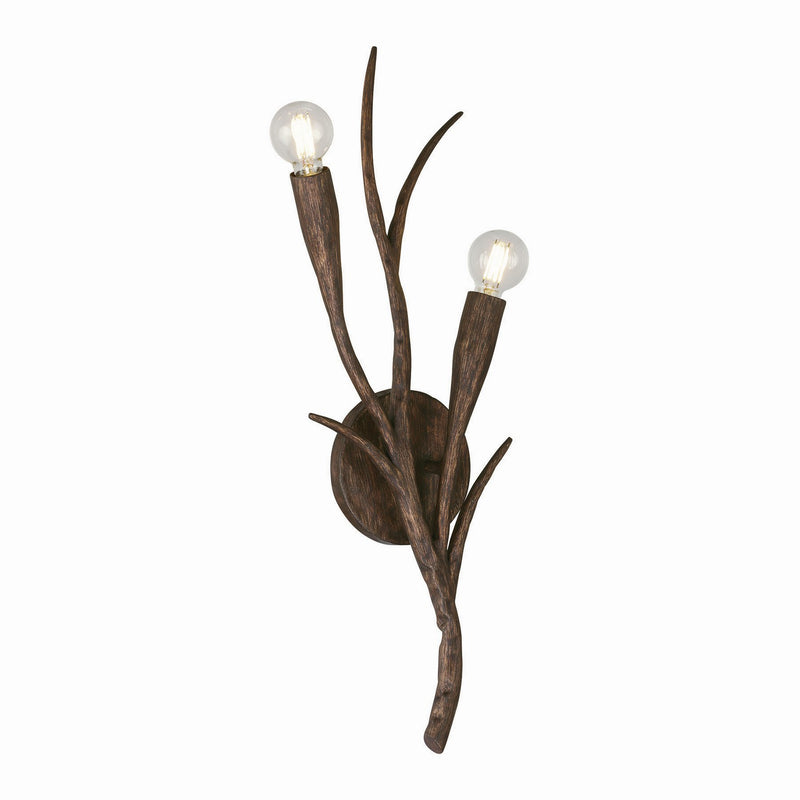 Savoy House 9-5399-2-105 Two Light Wall Sconce, Bark (3)