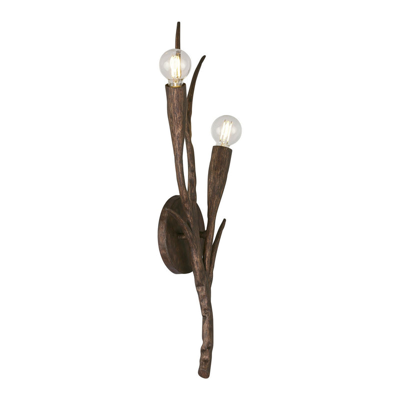 Savoy House 9-5399-2-105 Two Light Wall Sconce, Bark (4)