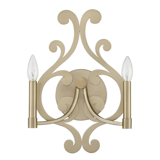 Savoy House 9-6094-2-127 Two Light Wall Sconce, Noble Brass (2)