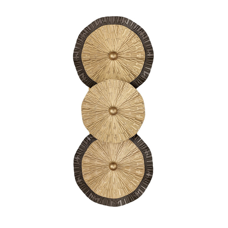 Savoy House 9-6383-2-61 Two Light Wall Sconce, Distressed Gold/Bronze (2)