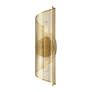 Savoy House 9-8030-2-322 Two Light Wall Sconce, Warm Brass (3)