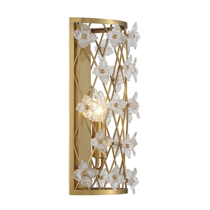 Savoy House 9-8411-2-322 Two Light Wall Sconce, Warm Brass (5)