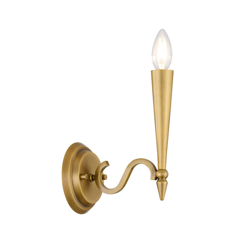 Savoy House 9-9419-1-220 One Light Wall Sconce, Riviera Brass (4)