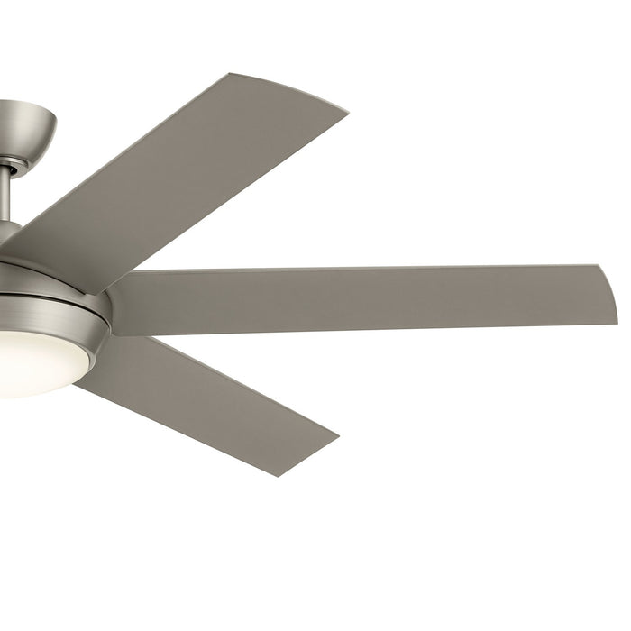 Kichler 310260NI 60"Ceiling Fan, Brushed Nickel (3)