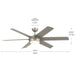 Kichler 310260NI 60"Ceiling Fan, Brushed Nickel (4)