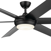 Kichler 310260SBK 60"Ceiling Fan, Satin Black (2)