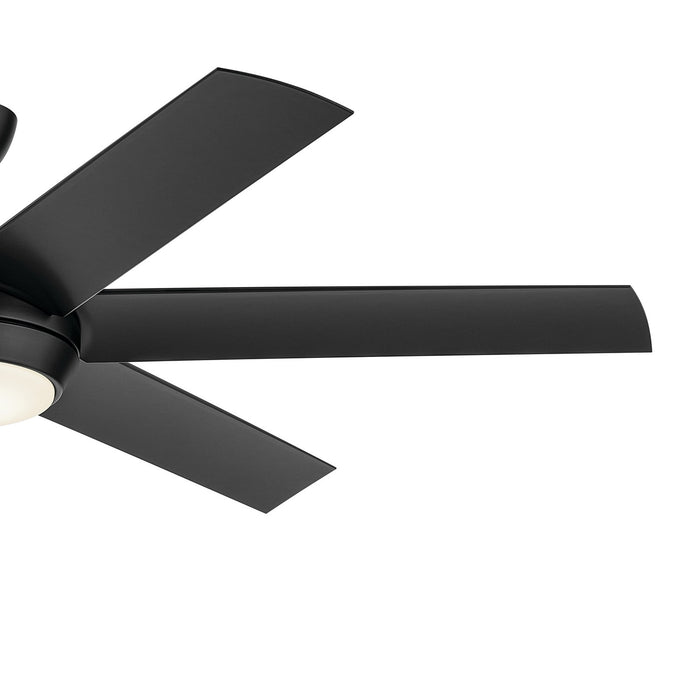 Kichler 310260SBK 60"Ceiling Fan, Satin Black (3)