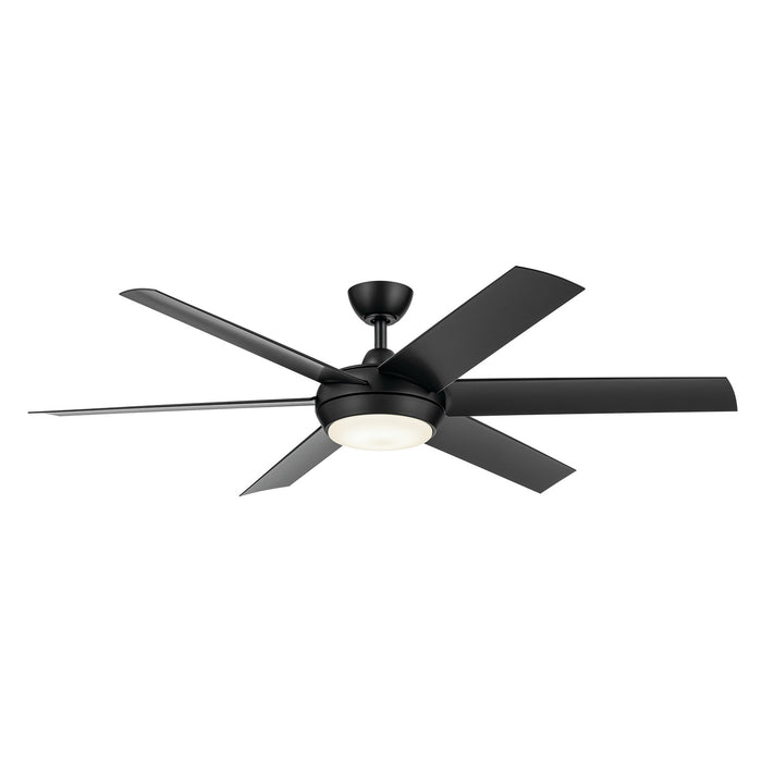 Kichler 310260SBK 60"Ceiling Fan, Satin Black (4)