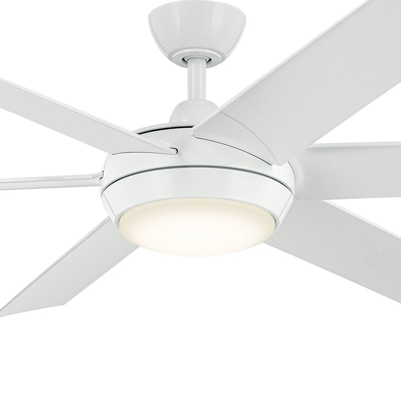 Kichler 310260WH 60"Ceiling Fan, White (2)