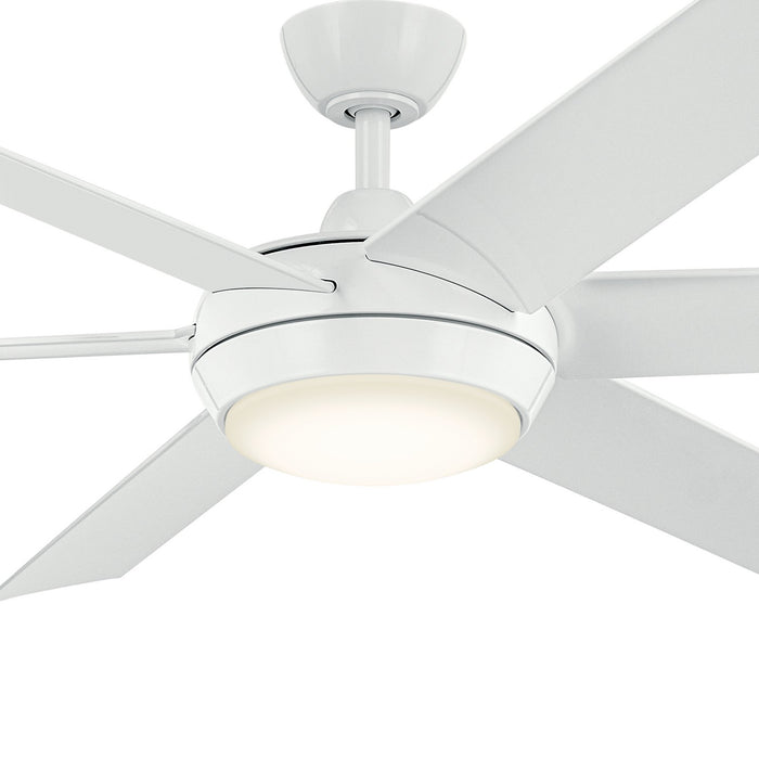 Kichler 310260WH 60"Ceiling Fan, White (2)