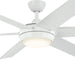 Kichler 310260WH 60"Ceiling Fan, White (2)