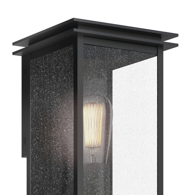 Kichler 59540BKT One Light Outdoor Wall Mount, Textured Black (4)