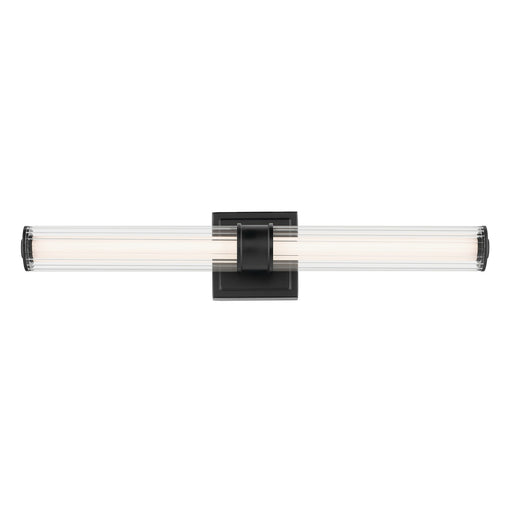 Kichler 55196BKLED LED Linear Bath, Black (2)