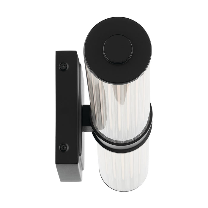 Kichler 55196BKLED LED Linear Bath, Black (3)