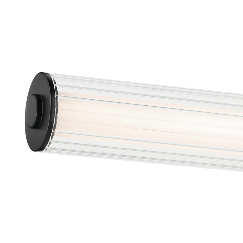 Kichler 55196BKLED LED Linear Bath, Black (4)