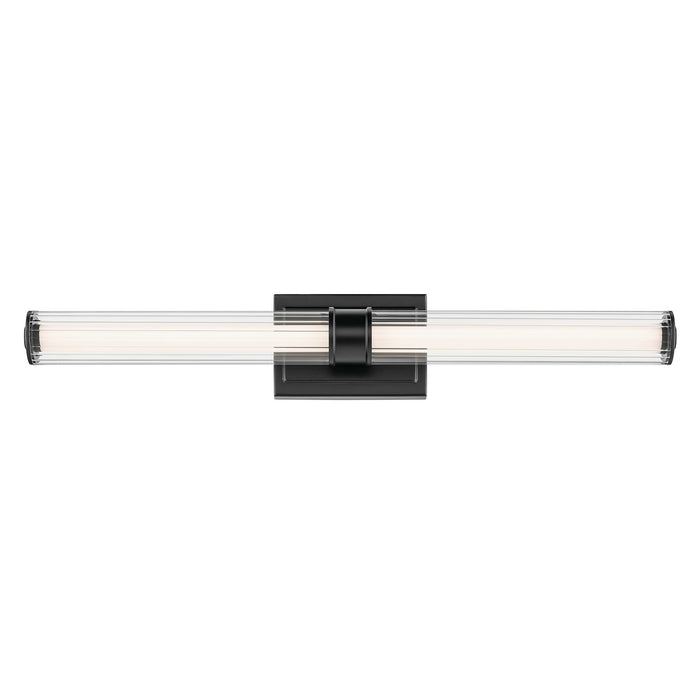 Kichler 55197BKLED LED Linear Bath, Black (2)