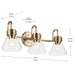 Kichler 55155CPZCLR Three Light Bath, Champagne Bronze (4)