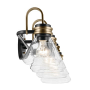 Kichler 55156BKCLR Four Light Bath, Black (3)