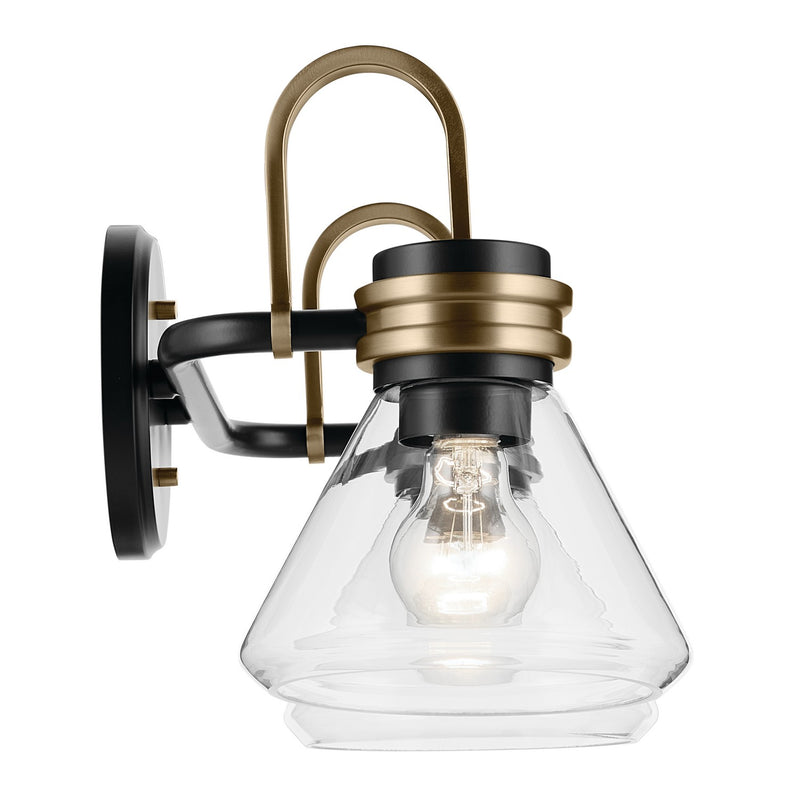 Kichler 55154BKCLR Two Light Bath, Black (3)