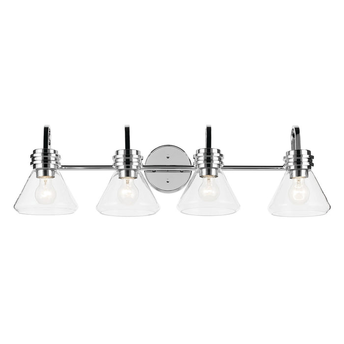 Kichler 55156CHCLR Four Light Bath, Chrome (2)