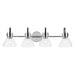 Kichler 55156CHCLR Four Light Bath, Chrome (2)