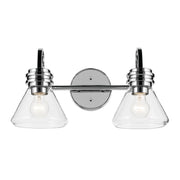 Kichler 55154CHCLR Two Light Bath, Chrome (2)