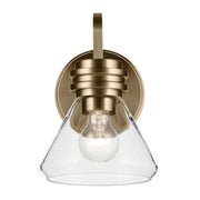 Kichler 55153CPZCLR One Light Wall Sconce, Champagne Bronze (2)
