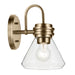 Kichler 55153CPZCLR One Light Wall Sconce, Champagne Bronze (3)