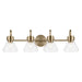 Kichler 55156CPZCLR Four Light Bath, Champagne Bronze (2)