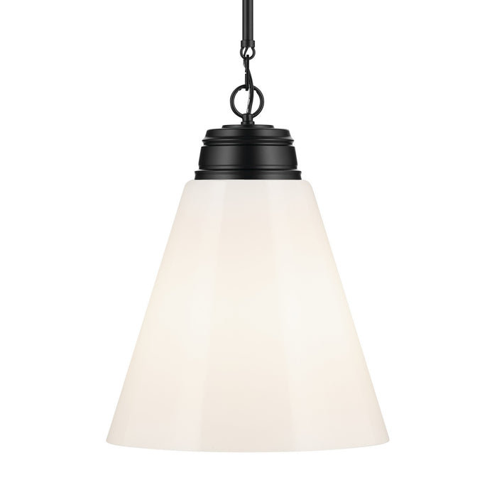 Kichler 52662BK One Light Pendant, Black (3)