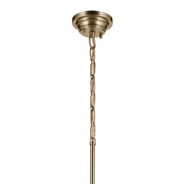 Kichler 52661CPZCLR One Light Pendant, Champagne Bronze (3)