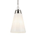 Kichler 52661PN One Light Pendant, Polished Nickel (2)