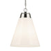 Kichler 52662PN One Light Pendant, Polished Nickel (2)