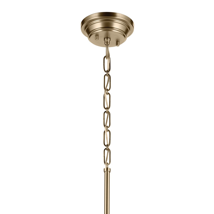 Kichler 52662CPZCLR One Light Pendant, Champagne Bronze (4)