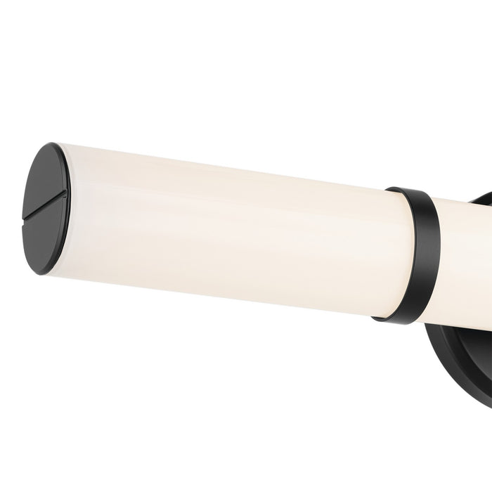 Kichler 55188BKLED LED Linear Bath, Black (4)