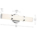 Kichler 55187CHLED LED Bath Bar, Chrome (4)