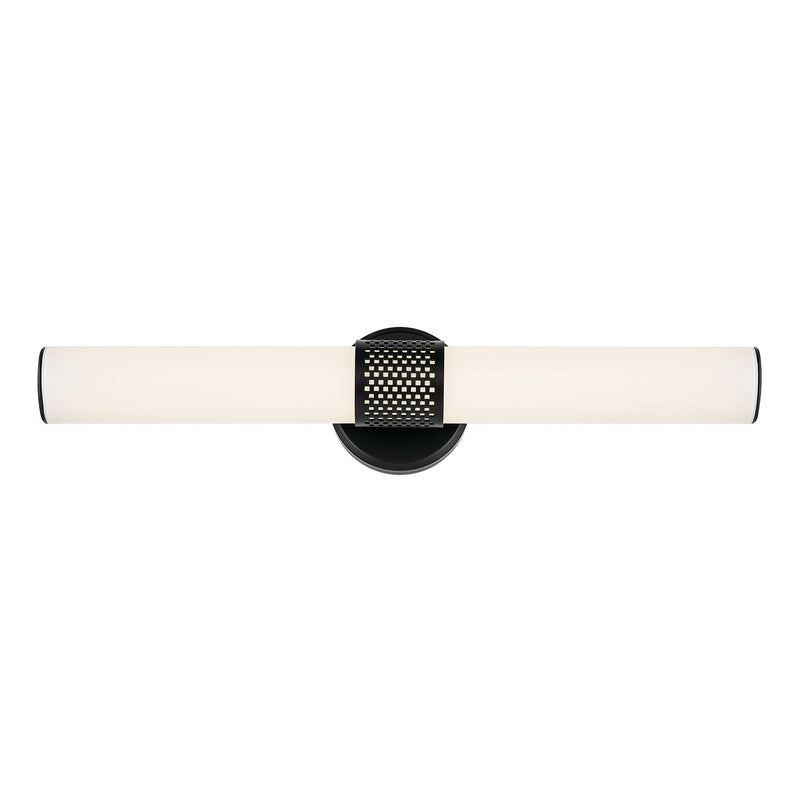 Kichler 55192BKLED LED Linear Bath, Black (2)