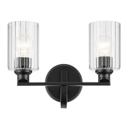 Kichler 55225BKFLU Two Light Bath, Black (2)