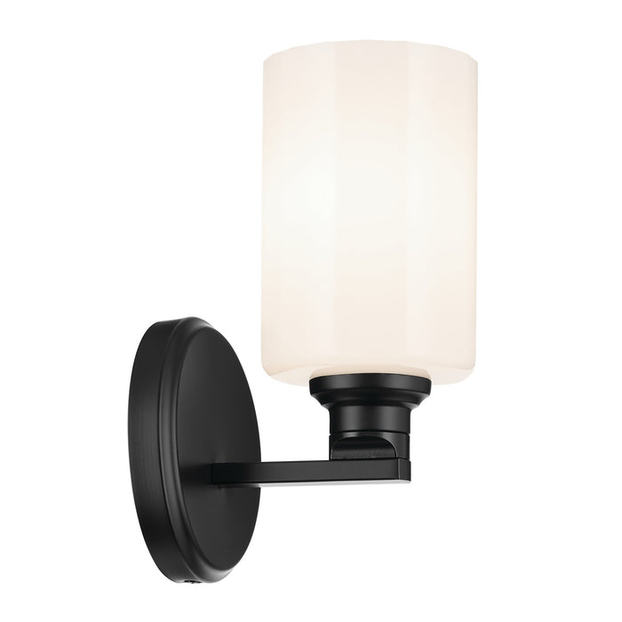 Kichler 55224BK One Light Wall Sconce, Black (3)