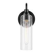 Kichler 55209BK One Light Wall Sconce, Black (2)