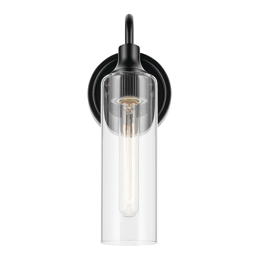 Kichler 55209BK One Light Wall Sconce, Black (2)