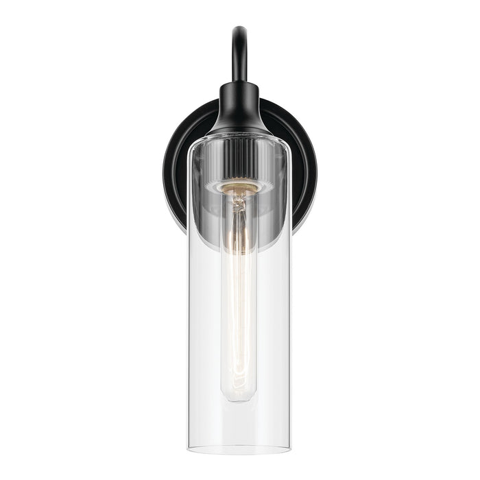 Kichler 55209BK One Light Wall Sconce, Black (2)