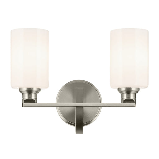 Kichler 55225NI Two Light Bath, Brushed Nickel (2)