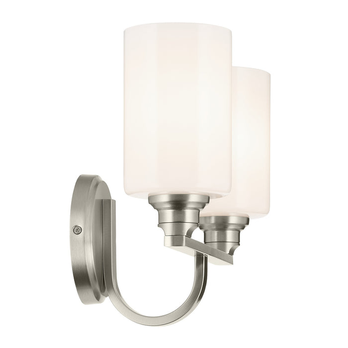Kichler 55225NI Two Light Bath, Brushed Nickel (3)