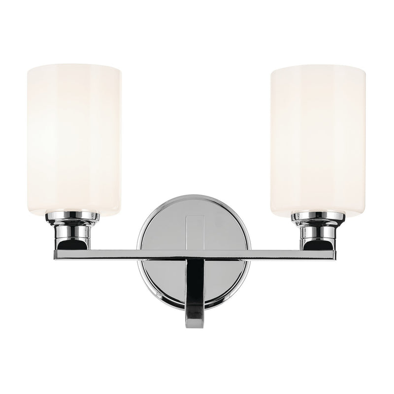 Kichler 55225CH Two Light Bath, Chrome (2)