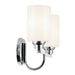 Kichler 55225CH Two Light Bath, Chrome (3)